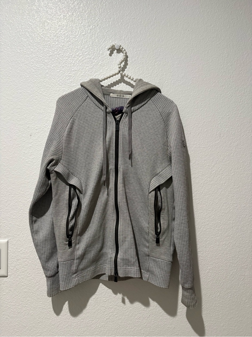 Tatras 2 Light Gray Hooded Zip Jacket